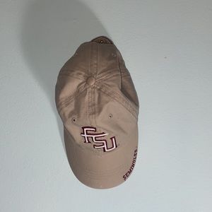 Tan FSU Baseball Hat